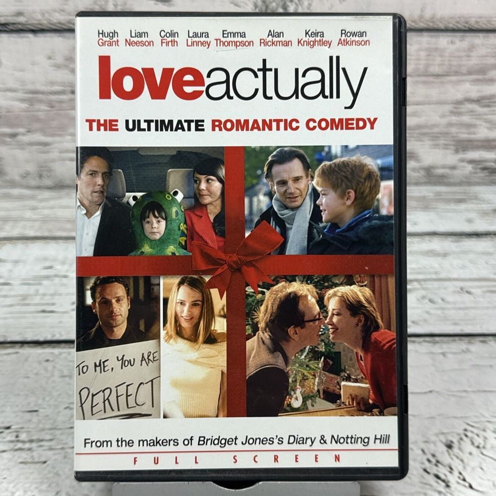Love Actually (Full Screen‎ Edition) [DVD 2004] Romantic Comedy Movie